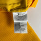 Prada Yellow Leather Ribber Turtleneck Half Zipper FW 2018 - S