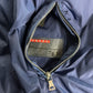 Prada Linea Rossa Lighting Blue Ivory Reversible Jacket - L
