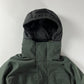 Prada Linea Rossa Technical Khaki Shell Nylon Jacket 2000s - S