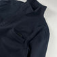 Prada Asymmetric Navy Half Zip Wool Jacket FW 1998 - S/M