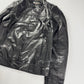 Prada Milano Black Leather Motorcycle Jacket FW 2007 - M