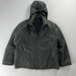 Prada khaki Convertible Hood Strapped Nylon Jacket FW 1998 - L