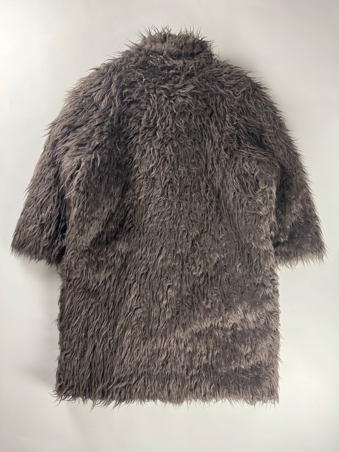 Balenciaga Haute Couture Sample Faux Fur Oversized Coat FW 2021 - M