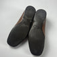 Prada Exotic Ostrich Brown Leather Loafers SS 2005 - 6 IT/41 EU