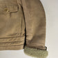 Gucci Tom Ford Suede Camel Shearling Jacket FW 2002 - XL