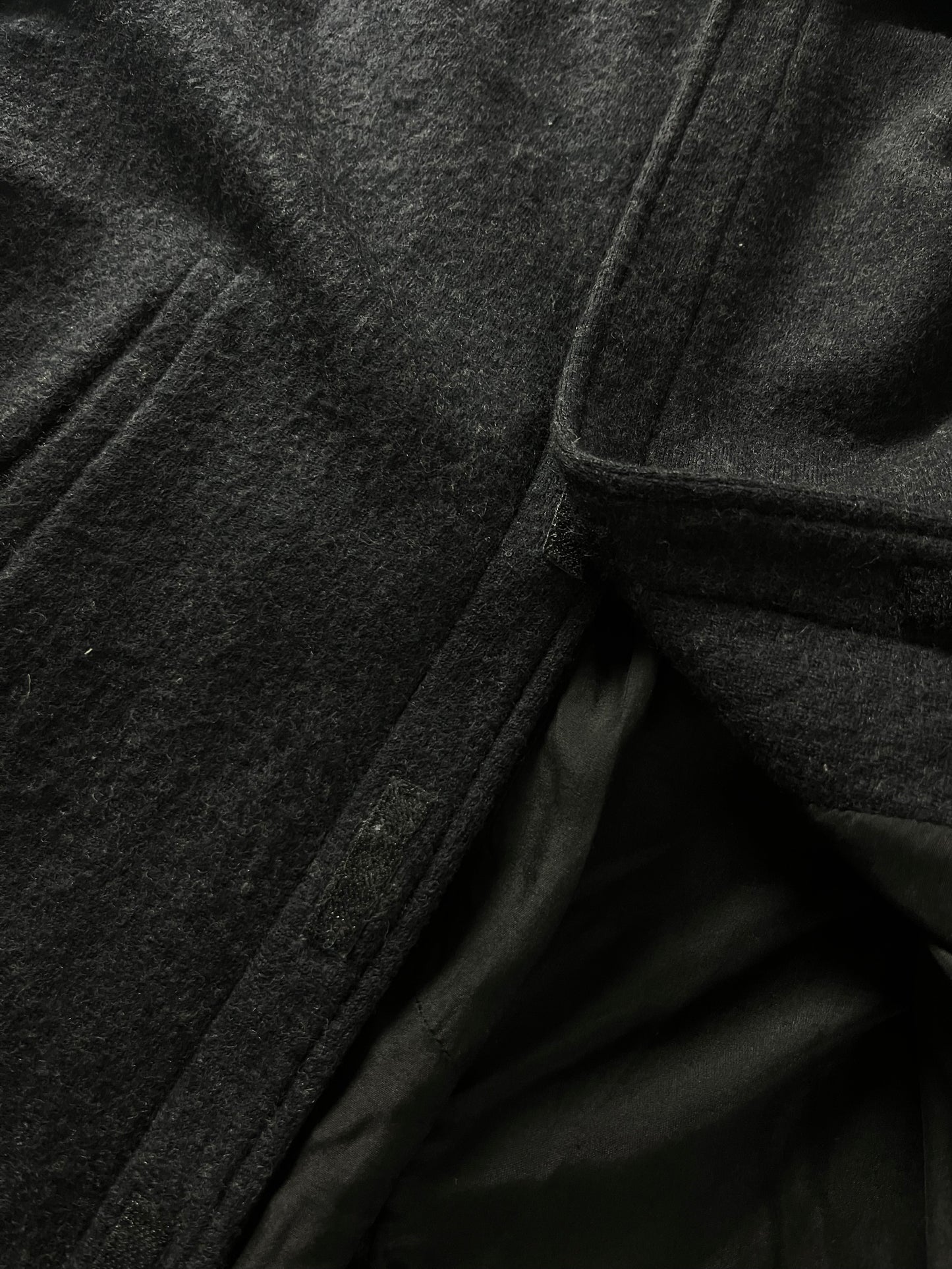 Prada Brushed Wool Strap Minimalist Strapped Jacket FW 1998 - S