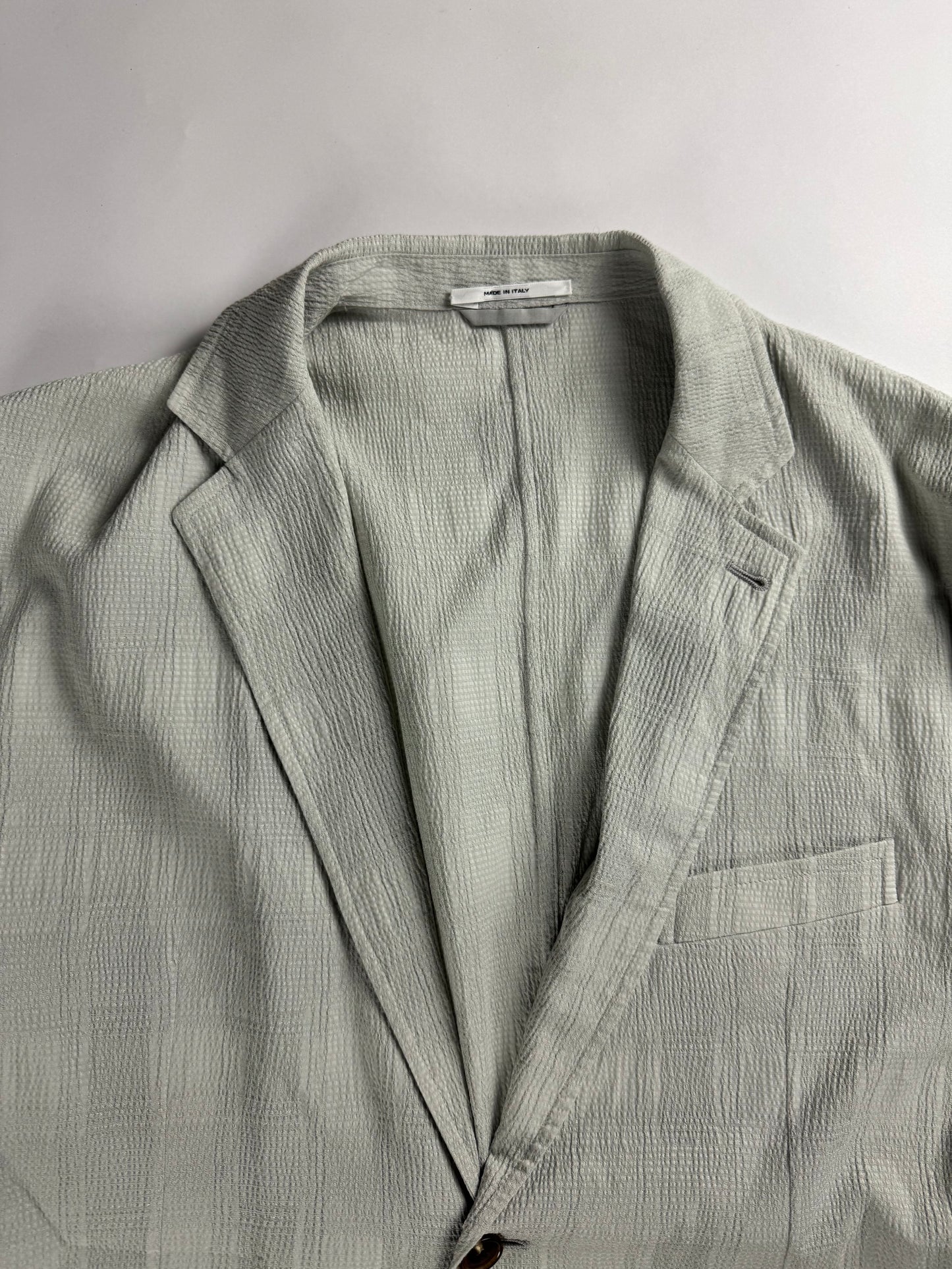 Hermès Sample Lightweight Stripe Patch Pocket Blazer FW 2019 - L