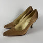Prada Milano Patina Pump Golden Shaded Heels 1990s - 37,5 IT/38,5 EU