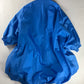 Balenciaga Electric Blue Oversize Shirt Balloon Overcoat FW 2018 - M