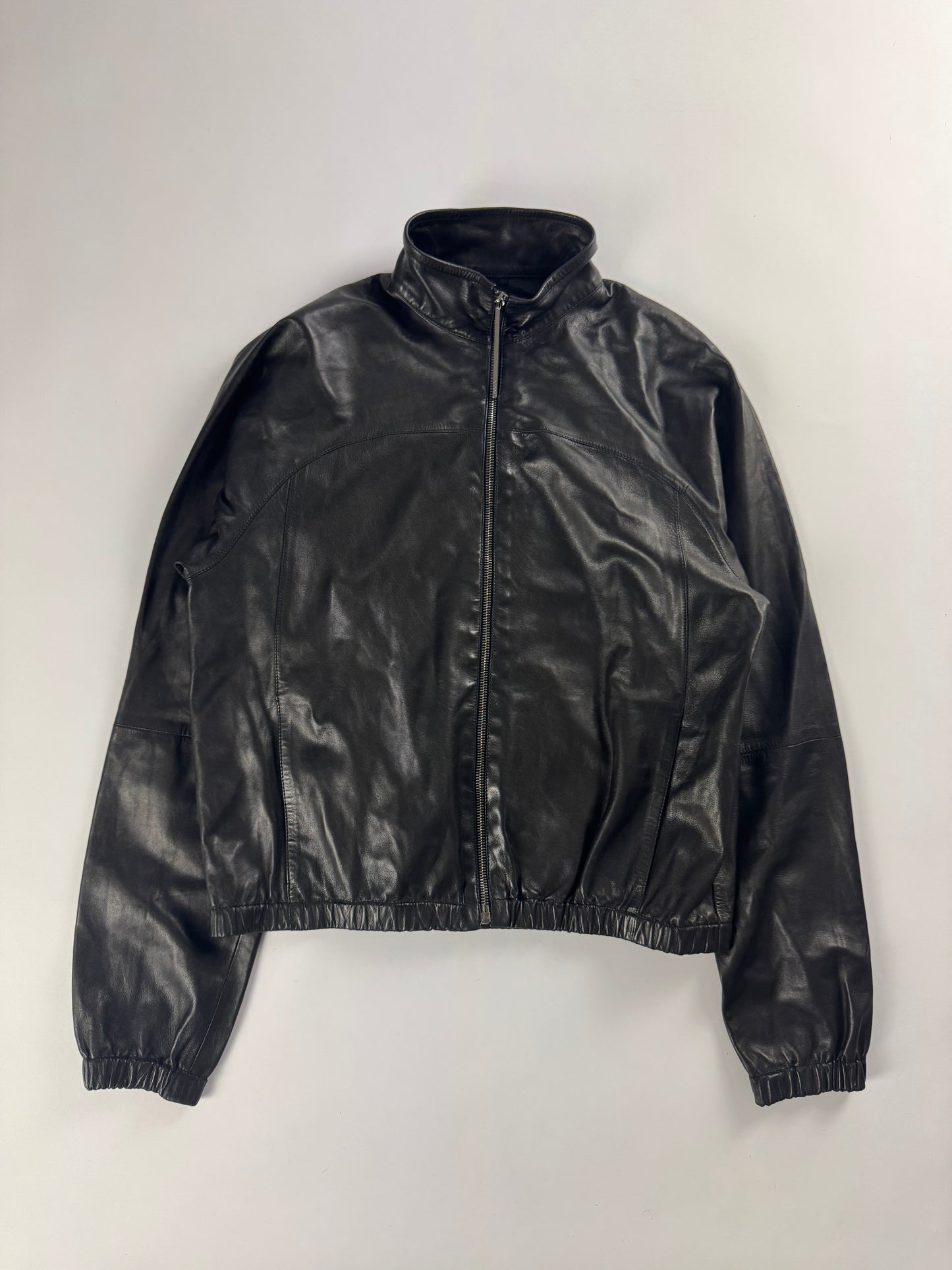 Gucci Tom Ford Light Leather Bomber Jacket SS 2000 - XS