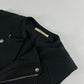 Balenciaga Black Zipped Moto Vest FW 2011 - S