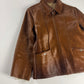 Our Legacy Raw Edges Brown Pony Hair Leather Jacket FW 2013 - S