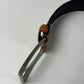 Prada Brown Premium Ostrich Leather Belt 2000s - 90 CM