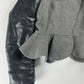 Balenciaga Leather Sleeves Peplum Jacket FW 2002 - S