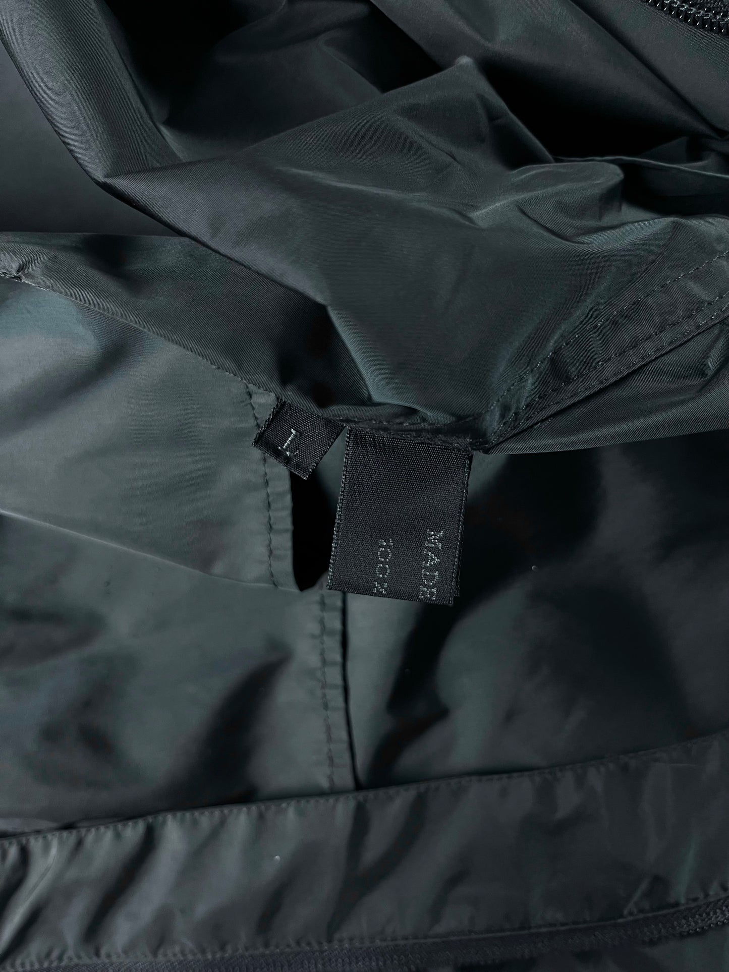 Prada Navy Nylon Strapped Light Jacket SS 1998 - L