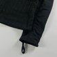 Prada Linea Rossa Black Straight Quilted Nylon Zipper Jacket FW 2001 - M