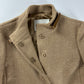 Prada Camel Leather Details Belted Collar Blazer FW 1999 - S