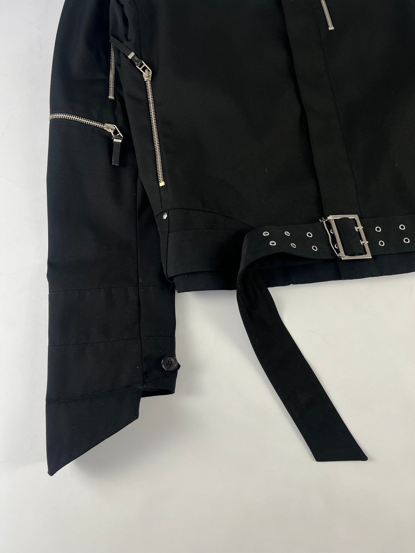 Dior Homme "Follow Me" Belted Zipped Jacket SS 2003 - L