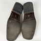 Louis Vuitton "Damier Sauvage" Printed Calfskin Ponyhair Square Toe Loafers FW 1999 - 44 EU