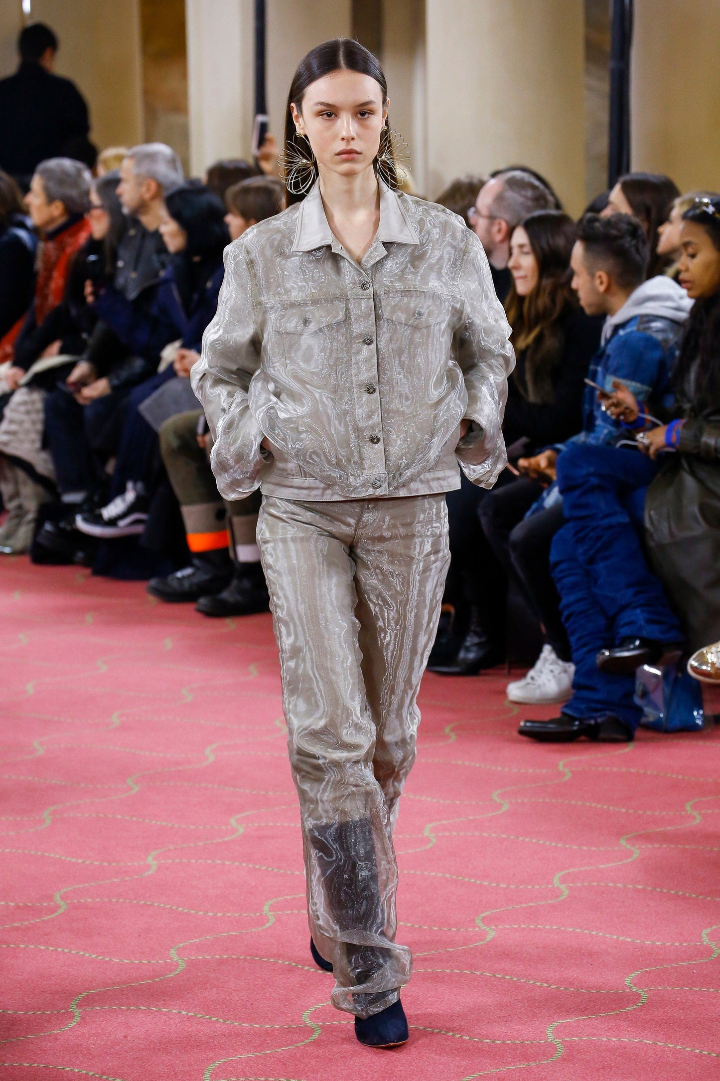 Y/Project Sample Illusion Translucent Organza Trucker Jacket FW 2018 - S
