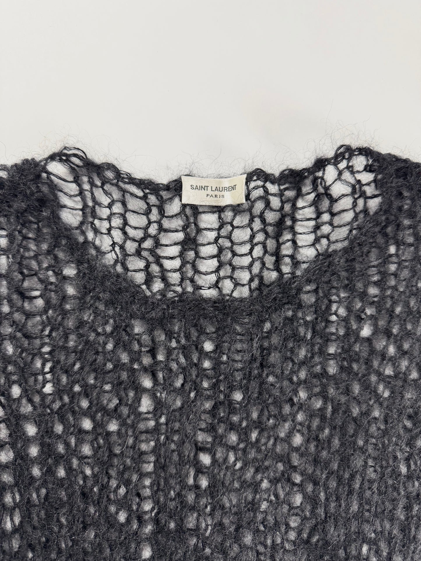 Saint Laurent Sample Sleeveless Knit Top FW 2013 - S
