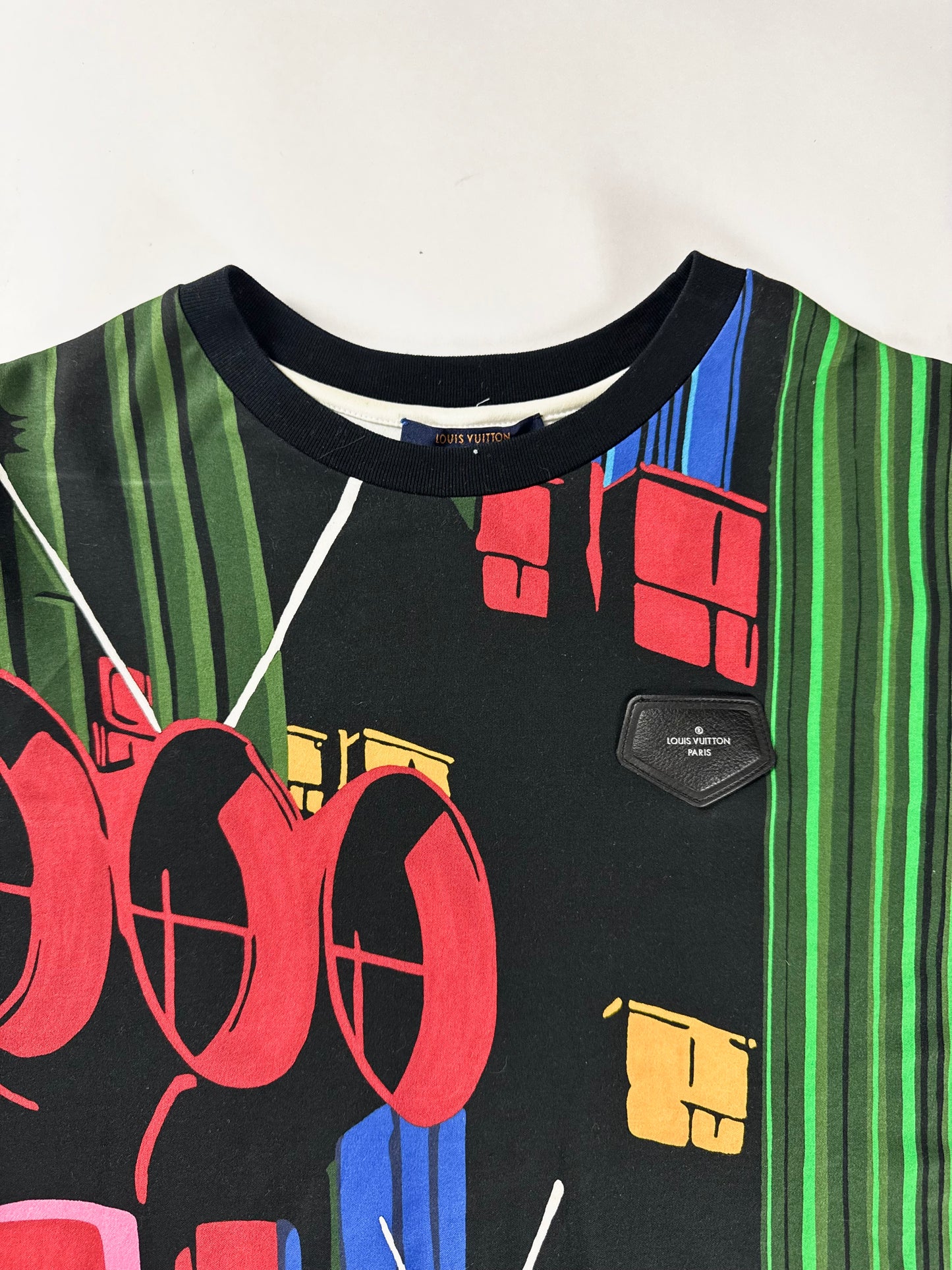Louis Vuitton Sample Caeda Pompidou Souvenir Print Tee SS 2020 - L