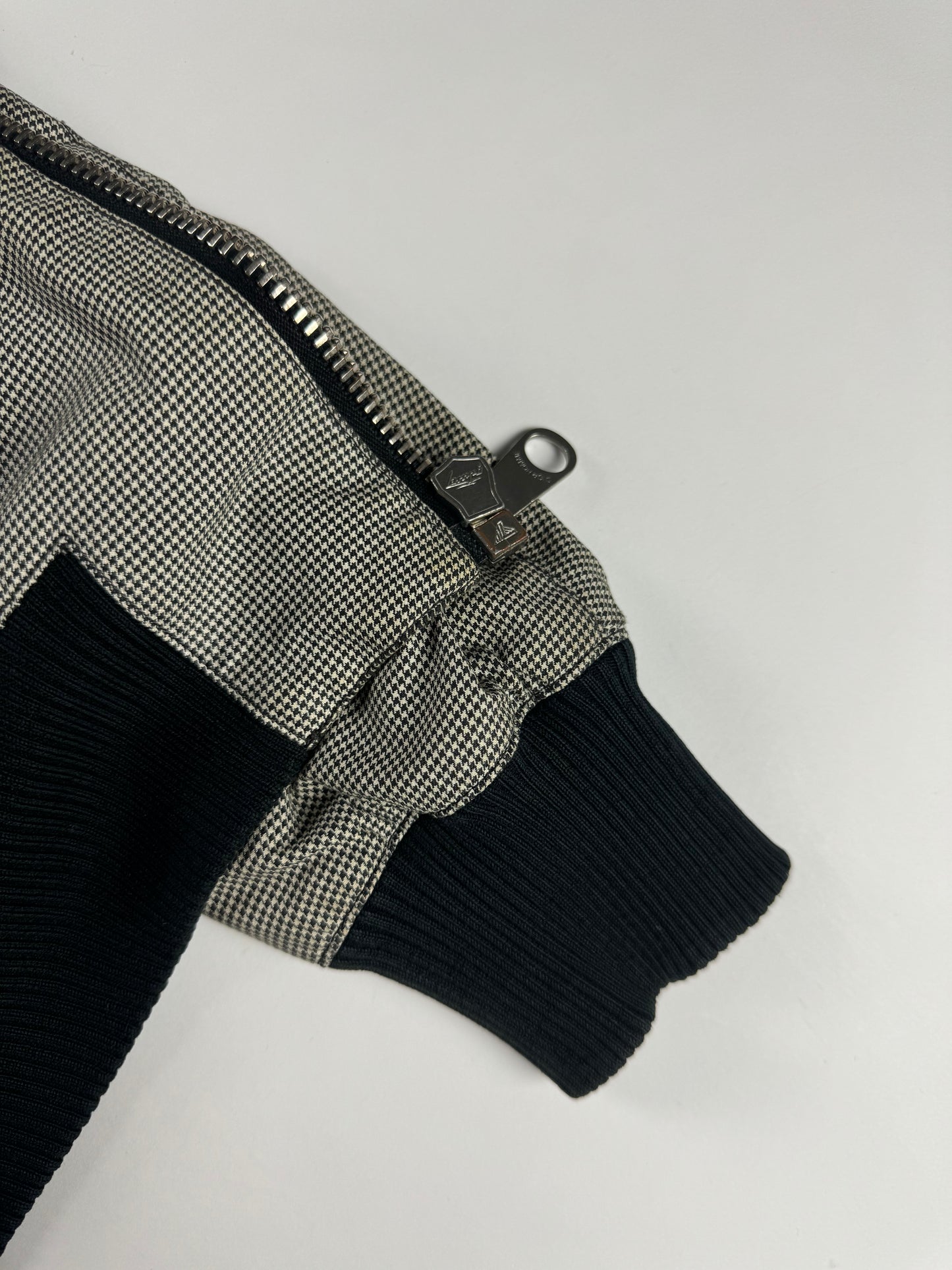 Dior Homme Kris Van Assche Ribbed Silk Rider Jacket SS 2008 - M