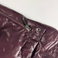 Louis Vuitton Glass Burgundy Asymmetrical Zip Nylon Jacket 2000s - S
