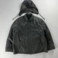 Prada khaki Convertible Hood Strapped Nylon Jacket FW 1998 - L