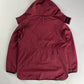 Louis Vuitton Sample Adjustable Collar Strap Burgundy Technical Jacket FW 2019 - L