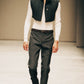 Prada Fur Lining Cropped Vest FW 2001 - L