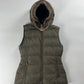 Prada Fur Hood Puffer Vest - S