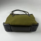 Prada Leather Khaki Tweed Bag FW 1999 - OS