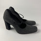 Prada Laced Wool Mary Jane Pumps FW 1998 - 37,5 IT/38 EU