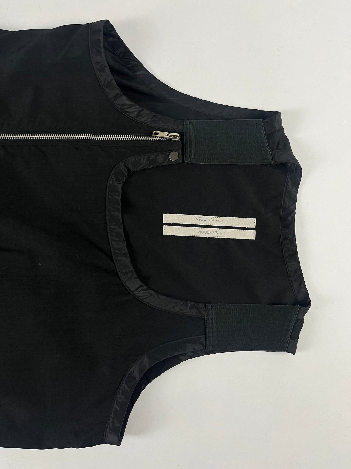 Rick Owens Shadow Zipped Tunique "Vicious" SS 2014 - M