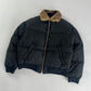 Prada Converted Hooded Fur Collar Cropped Puffer Jacket FW 1998 - L