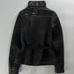 Prada Textured Plissé Nylon Belt Jacket SS 2006 - S