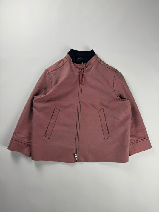 Prada Short Sleeves Moto Jacket 2000s - S