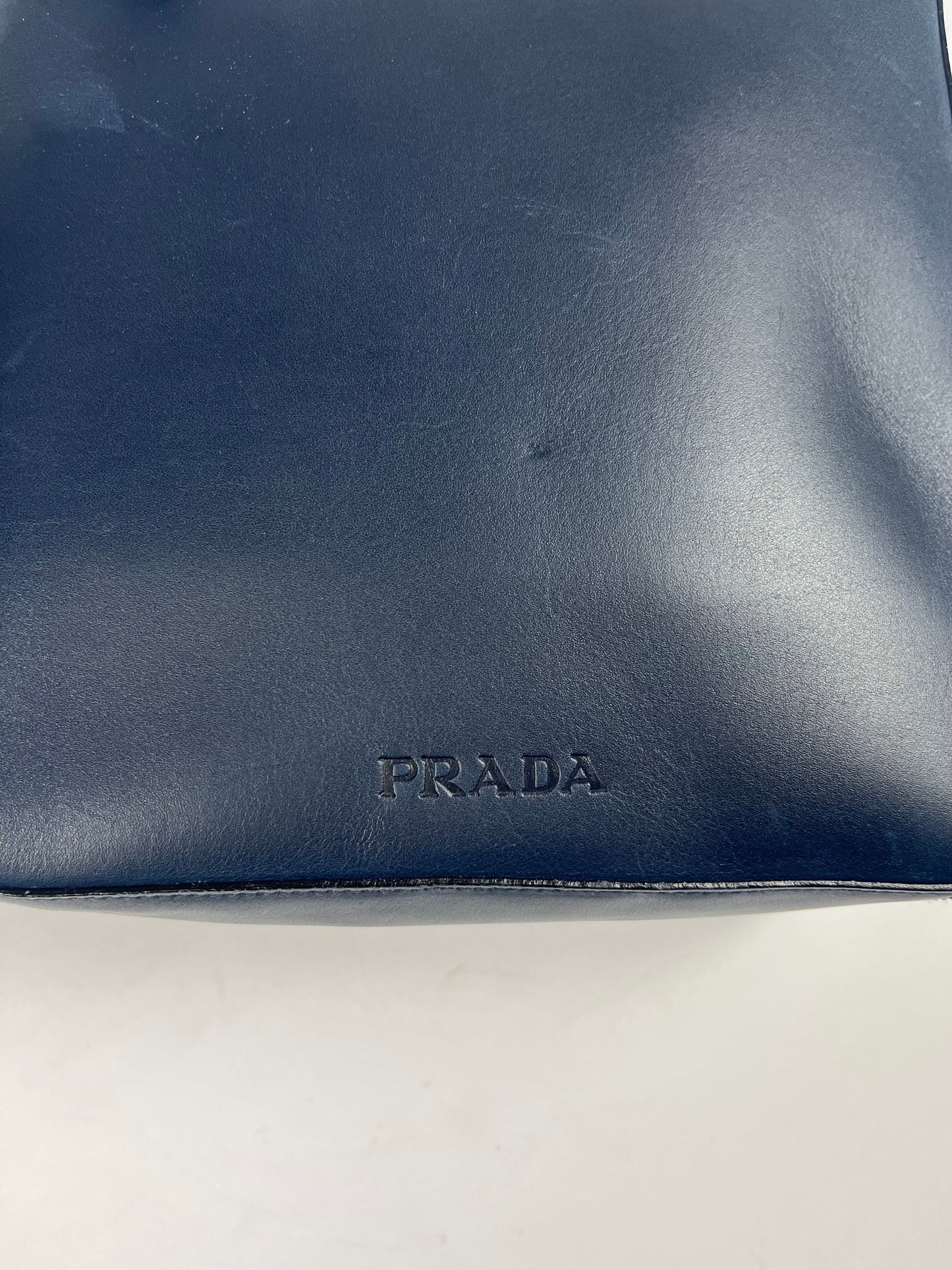 Prada Strapped Chestbody Leather Bag FW 1999 - OS