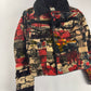 Jean Paul Gaultier Flag Print Punk Anarchy Jacket FW 1997 - M