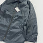 Prada Navy Double Zip Officer Minimalist Trucker Jacket SS 2008 - XS