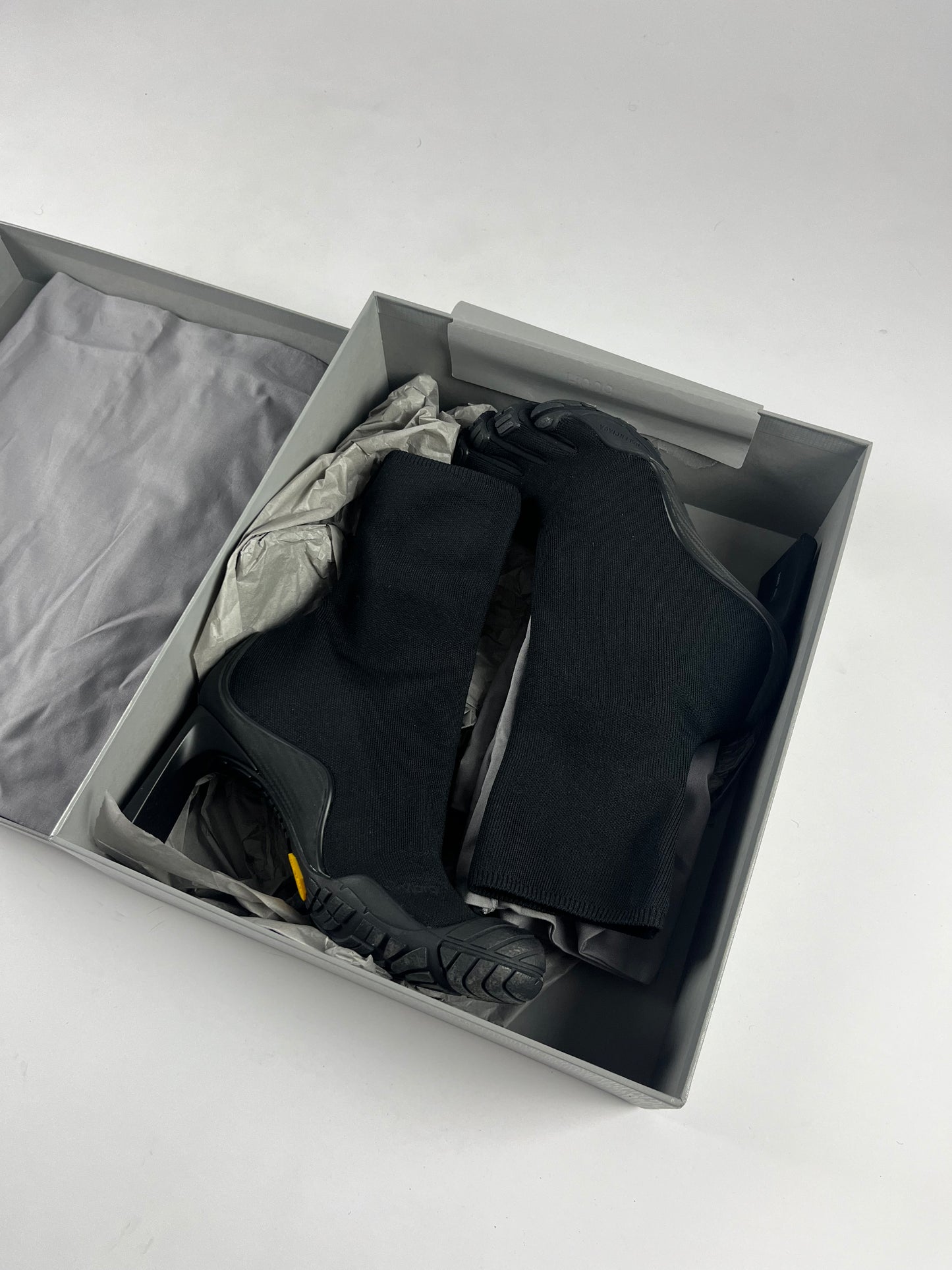 Balenciaga Vibram Black Heeled FiveFingers Toe Boots FW 2020 - 37 EU