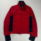 Prada Sample Red Fireflash Cuff Motor Jacket SS 2011 - M