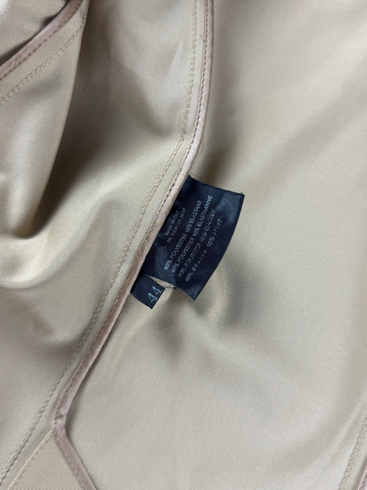 Prada Camel Minimalist Tailored Blazer 1990s - S