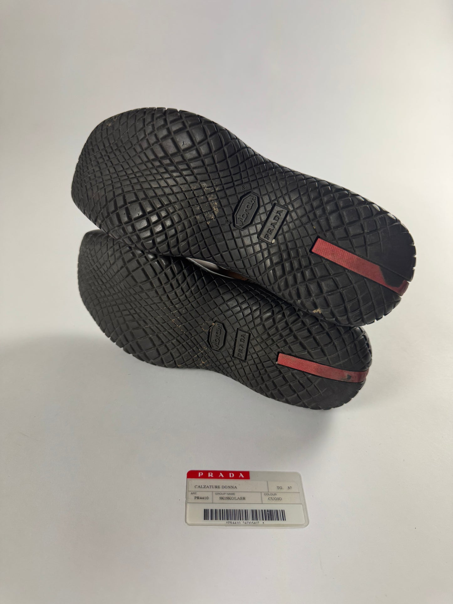 Prada Linea Rossa Camel High Boots FW 1999 - 37 IT/38 EU