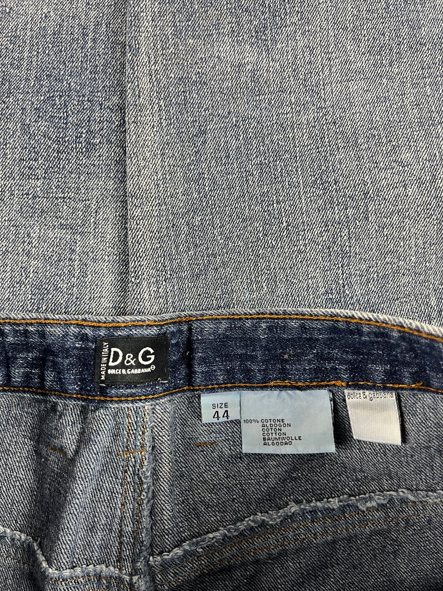 Dolce & Gabbana Denim Motor Pants - M