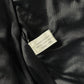 Saint Laurent Sample Leather Paneled Zigzag Stitching Bomber Jacket Pre Fall 2018 - S