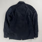 Prada Navy Double Zip Officer Minimalist Trucker Jacket SS 2019 - S