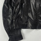 Prada Black Leather Jacket FW 2011 - L