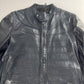 Dior Homme Napoleon Military Marine Leather Jacket FW 2008 - M